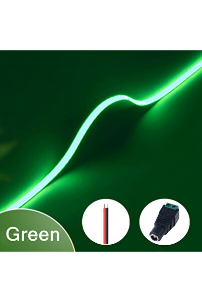 Choice 0.5m 3mm Green 3mm Ultra Thin 12V Colorful COB LED Strip Dimmable 3000...