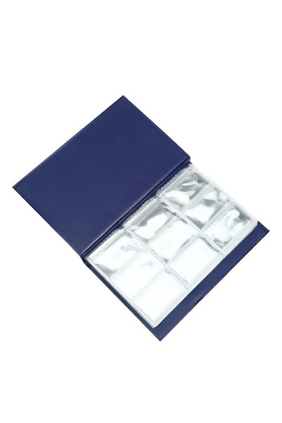 Choice أزرق، ألبومات لحفظ العملات المعدنية الصغيرة، حقيبة تخزين عملات البنس، ...