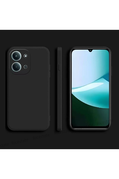 choice2 Redmi 15C 4G 173mm black Square Liquid Silicone Phone Case for Redmi ...