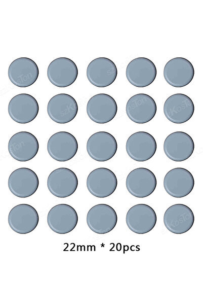 Choice 22mm 20PCS Furniture Slider Pads Table Chair Leg Sliding Block Anti Sc...