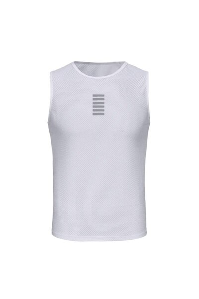 Choice Asia-XL P01211-FG-White Rsantce 2024 Cycling Base Layer Sleeveless MTB...
