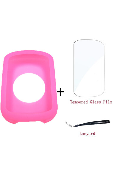 Choice Pink Edge 540 840 Case with Tempered Glass Film New Silicone Case & Sc...