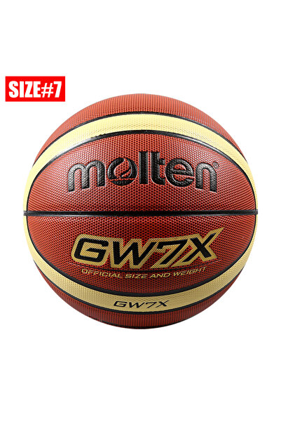 Choice GW7X-Size7 2025 Molten Basketball Official Size 7/6/5 PU Material Indo...