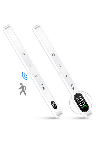 Choice Cabinet Light 2PCS WILLED Motion Sensor Cabinet Light Battery Display ...