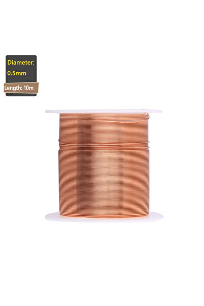 Choice7 1Roll 0.5mm 10m 1-3Roll Soft Copper Wire for Electroculture Gardening...