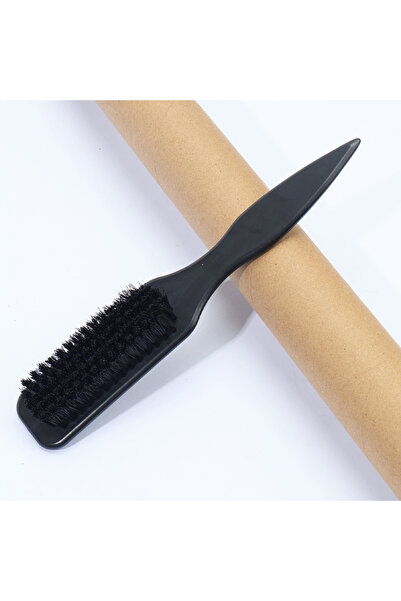 choice2 black Slick Back Hair Brush for Sleek Ponytail Bun & Smoothing Baby H...