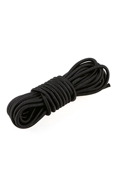 Choice3 Black 4mm Elastic 5M/(4mm5mm)Nylon Braided Rope,Strong Elastic Bungee...