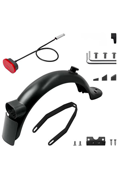 Choice black fender set Rear Mudguard for 3 M365 Pro PRO 2 1S Electric Scoote...