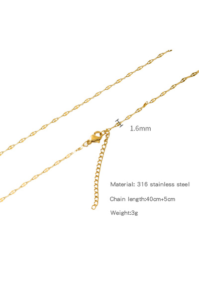 Choice HC0027G1645 HIYEE Stainless Steel Snake Ball Stick O Shape Beads Rope ...