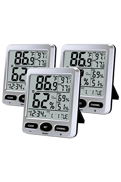 choice2 ws008RX3 2025 Smart Indoor Digital Thermometer Hygrometer Real-Time T...