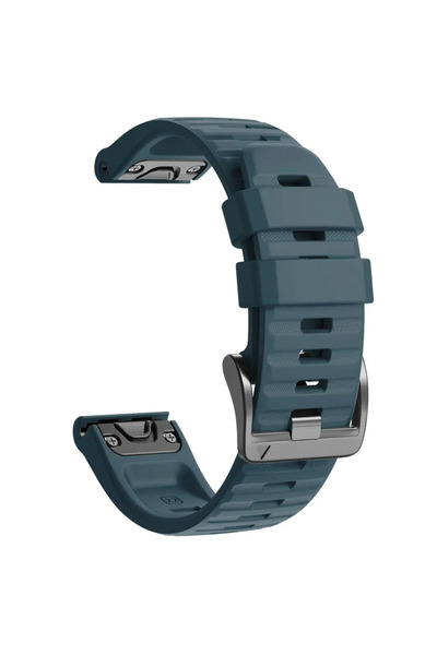 Choice48 1PCS QuickFit 26mm Lake blue Sport Silicone Strap for Fenix 8 Pro 47...