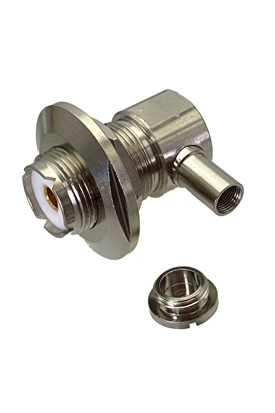 Choice SO239 For RG58 1pcs UHF SO239 Female Jack Bulkhead Right Angle Connect...