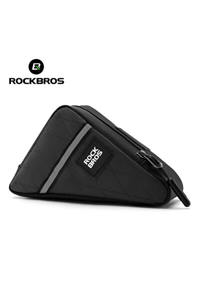 ROCKBROS about 0.3L B123-1 Bicycle Bag Ultralight Front Tube Frame Triangle B...