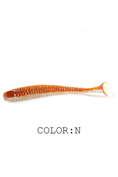 Choice 63mm 20pcs N 2023 Supercontinent Impact Ring Shad Fishing Lure Soft 20...