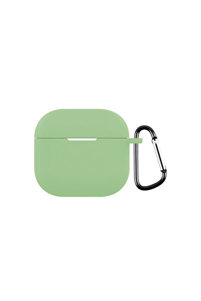 Choice غطاء سيليكون لاسلكي أخضر من ماتشا لسماعات AirPods 4، الجيل الرابع 2024
