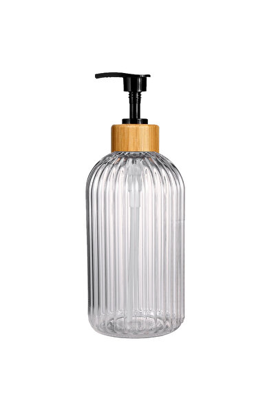 Choice 500ml transparent 1pc Soap Dispensers 500ml Bathroom Kitchen Refillabl...