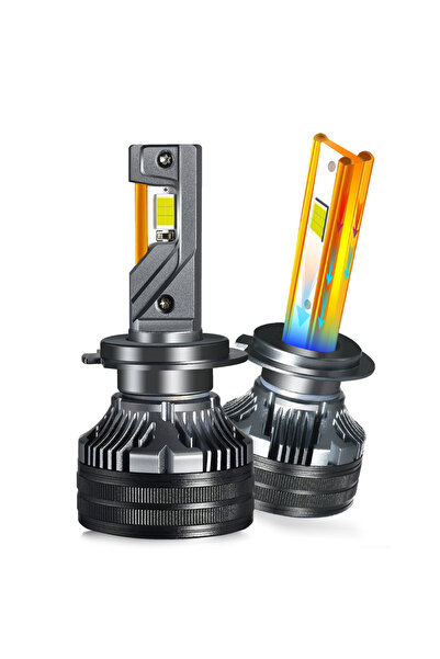 Choice8 قطعتان من مصابيح LED أمامية H7 K6C K7C بأنابيب نحاسية قوية 170 واط 17...