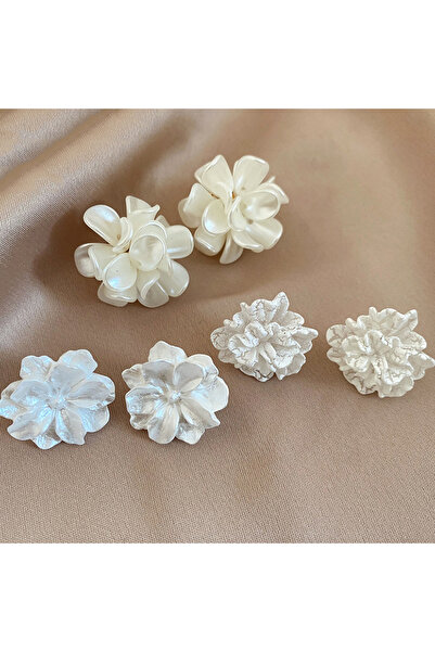 Choice 6 pcs set 1 6/10/12 Pcs Simulated Pearl Round Square Stud Earrings Sma...