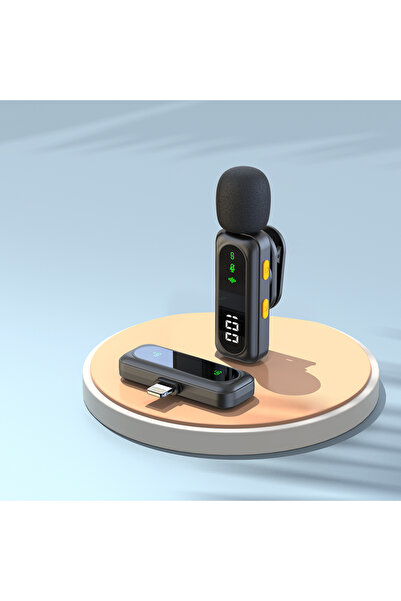 Choice 1 to 1 IOS 8-14 J21 Wireless Lavalier Lapel Microphone Audio Video Rec...