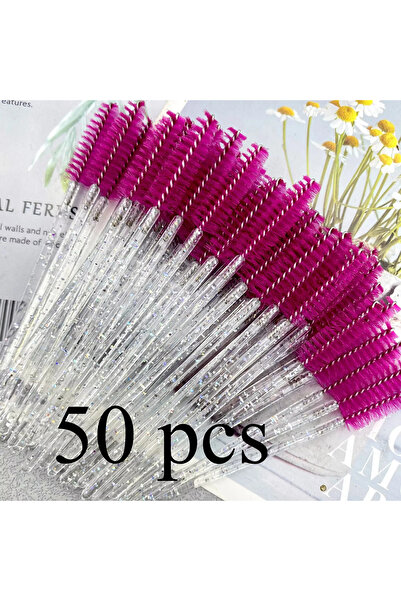 Choice5 50pcs Rosepink 50pcs Mascara Wands Eyebrow Applicator Spoolers Eyelas...