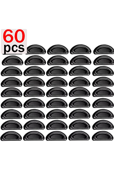 Choice10 black-60pcs 10/60pcs Glasses Nose Pads Adhesive Silicone Nose Pads N...