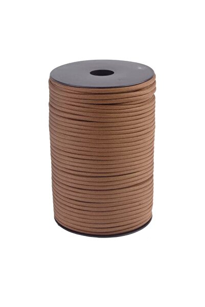 Choice 30m Brown 30/50/100M 4mm Paracord 9 Core 650 Standard Parachute Rope L...