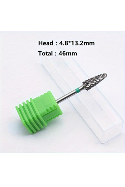 choice2 Green Professional Russia Burs Small Tungsten Steel Drill Bit，for Nai...