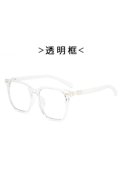 Choice61 +200 Clear Large Frame Polygon Reading Glasses +0.5 +0.75 +1.25 ~ +4...