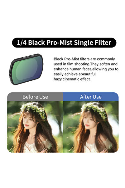 Choice 1-4 black Filter Ronkoen Magnetic ND/CPL Filter Set For DJI OSMO Pocke...