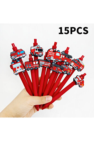 Choice 15Pcs 10Pcs/15Pcs Fire Truck Series Surface Mount Pen Transportation T...