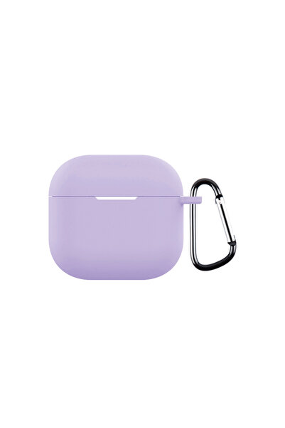 Choice غطاء سيليكون لاسلكي بنفسجي اللون لسماعات AirPods 4 من الجيل الرابع (2024)