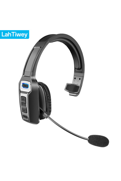 Choice black Trucker Bluetooth Headset with Dual Mic Noise Canceling, CVC8.0,...