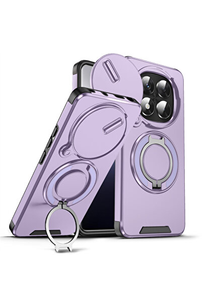 Choice9 Redmi Note 15 Pro+ Purple Armor Funda for Redmi Note 15 Pro Plus Phon...