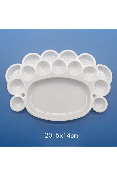 choice2 JY L 1PC Painting Palette Reusable Clean Easily Plastic Paint Tray Ar...