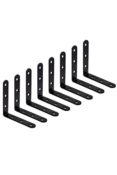 choice2 8pcs 2/4/8pcs Metal L-Shape Brackets, 100mmx100mm 90 Degree l Bracket...