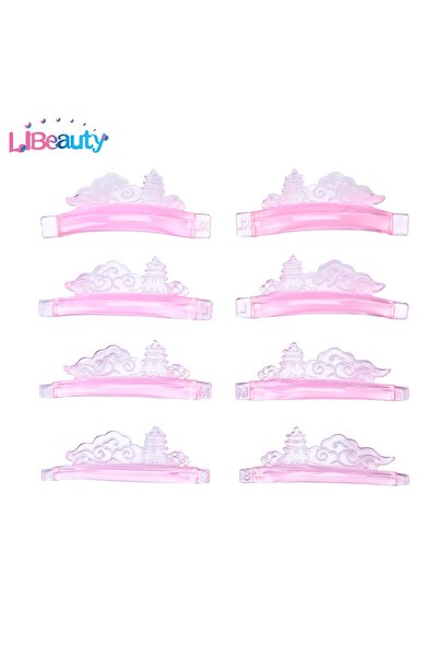 choice2 Pink Libeauty Lash Lift Shields 8 Pcs/4 Sizes Reusable Silicone Rods ...