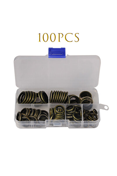 Choice 100pcs 150/100PCS Bonded Seal Washer Kit M6-M22 Oil Drain Plug Sealing...