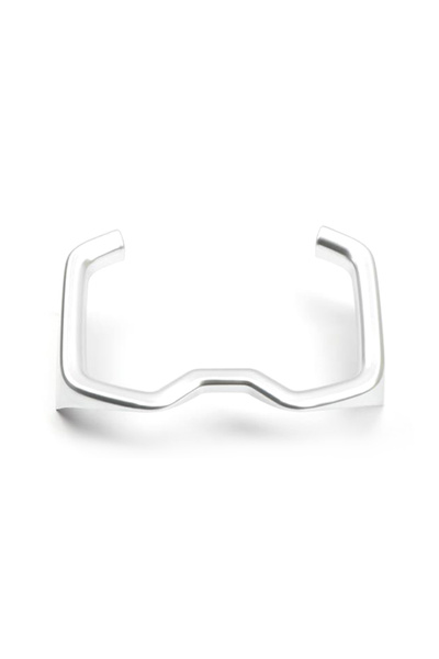 Choice3 B Silver ABS Car Front Row Water Cup Holder Frame Trim Central Contro...