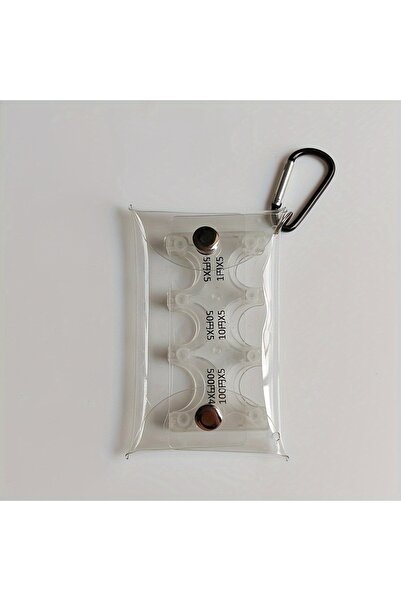 Choice Transparent Colourful Portable Coin Clip Organizer Small Wallet Loss P...