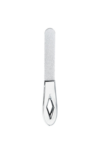 Choice1 Silver 1PCS Stainless Steel Nail Files Double Sided Nail Files Anti-s...