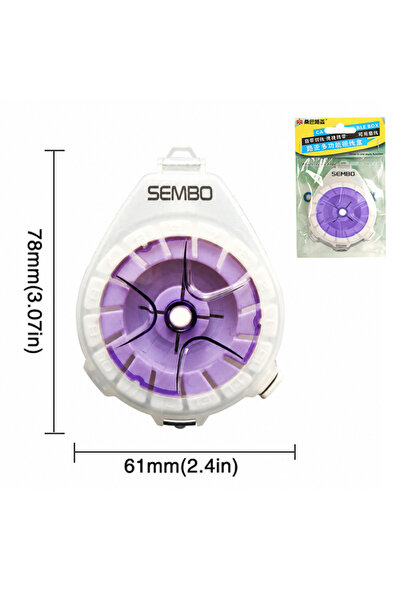 Choice Purple ZUKIBO Carbon Line Box Multifunction Fishing Line Winding Board...