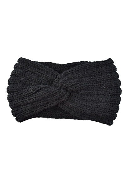 Choice Black 3/1pcs Knitted Headband with Ear Protection, Fashionable and War...