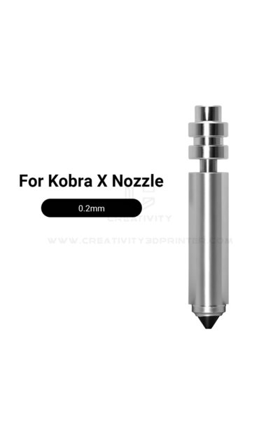 Choice3 فوهة ثنائية المعدن عالية الحرارة 0.2 مم محسنة لطابعة Anycubic Kobra X