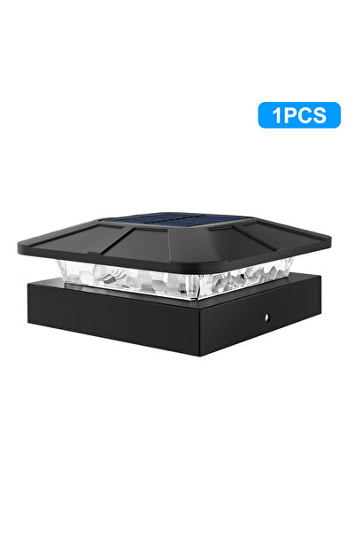 Choice1 1PCS 4x4 Solar Post Cap Light Solar Fence Cap Lights Outdoor Waterpro...
