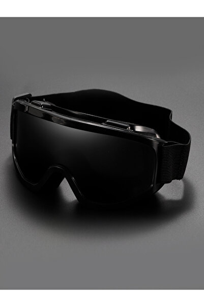 Choice heikuanghuipian One-piece large-frame day and night ski goggles, padde...