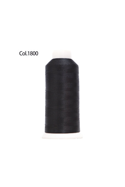 Choice 1800 Black 40 Weight 120D/2 Polyester Embroidery Thread 4000 Meter Bro...