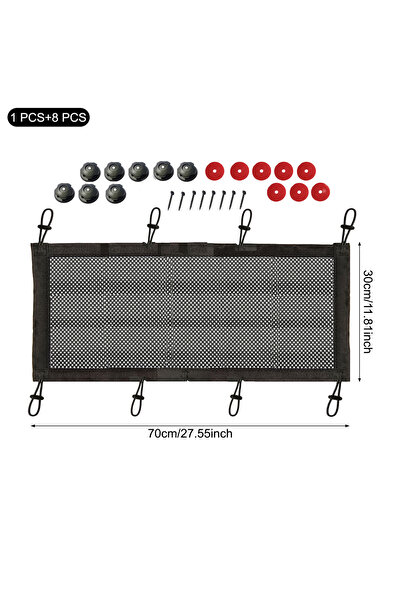 Choice 30x70cm Socket Network Pocket Under Desk Cable Management Net Storage ...