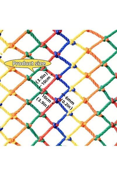 Choice5 Colorful 1mX11m Colorful Nylon Mesh Child Safety Net Anti Falling Net...