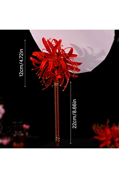 Choice with tassels Equinox Flower Clip Hairpin Chinese Style Retro Headware ...