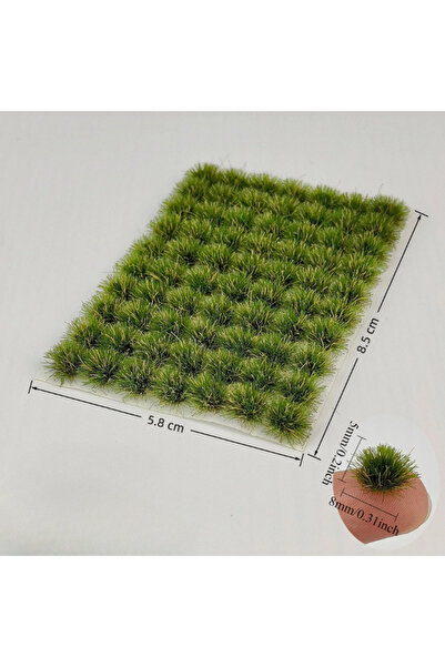 Choice1 X-wgxc-b 70tufts Static Grass Tufts for Miniature Garden Decor,Tiny B...